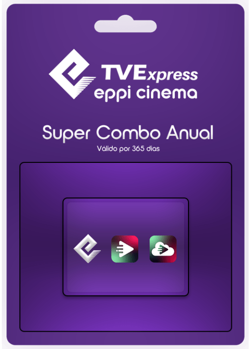 Gift Card TVE + Eppi + Nuvem - Anual